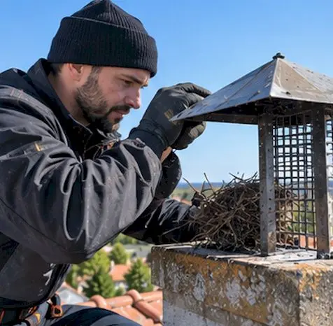 Enlèvement nid oiseau conduit cheminée Aisne 02